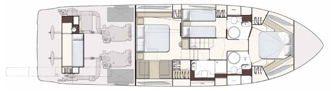 2017 FERRETTI YACHTS 550 